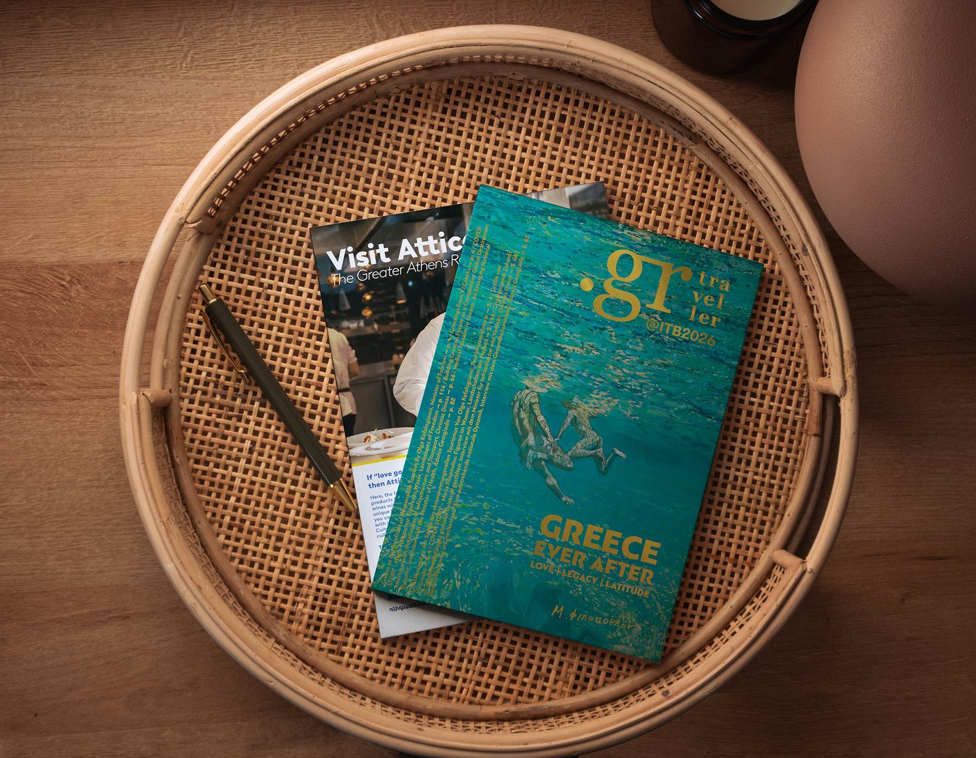 Τεύχη GRtraveller — έκδοση ITB 2026 «Greece Ever After»